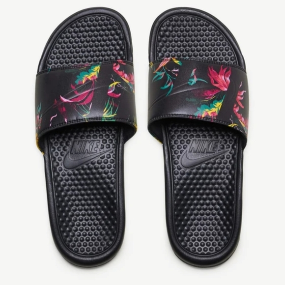 Nike Shoes - Nike Benassi JDI Print Slide Sandals Floral Unisex